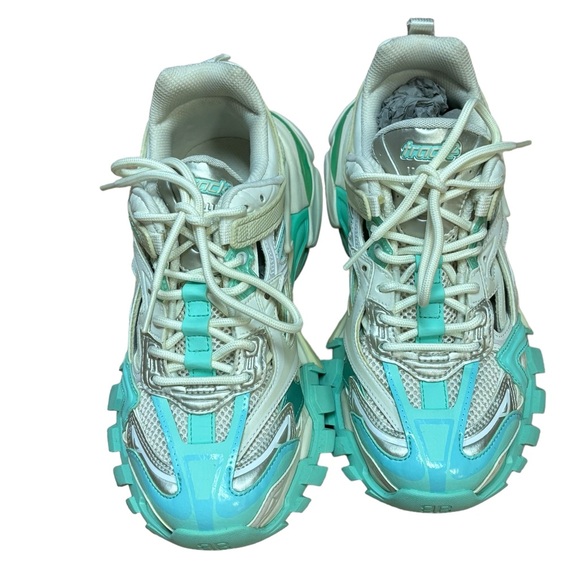 Low Top Balenciaga.2 Track Sneaker MINTGREYBEIGE - Picture 8 of 8
